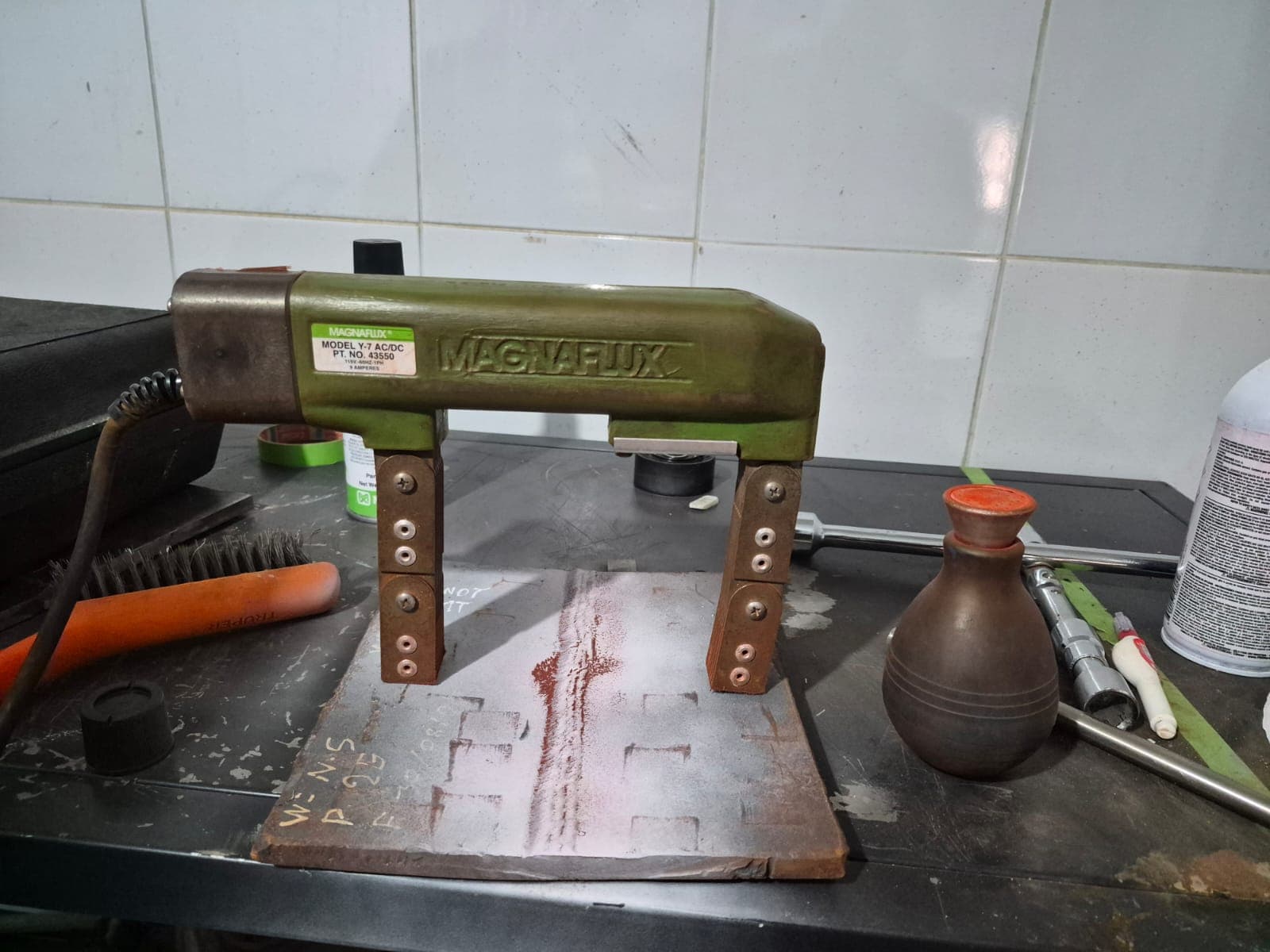 Partículas Magnéticas (Magnetic Particle Testing) - Imagen 1
